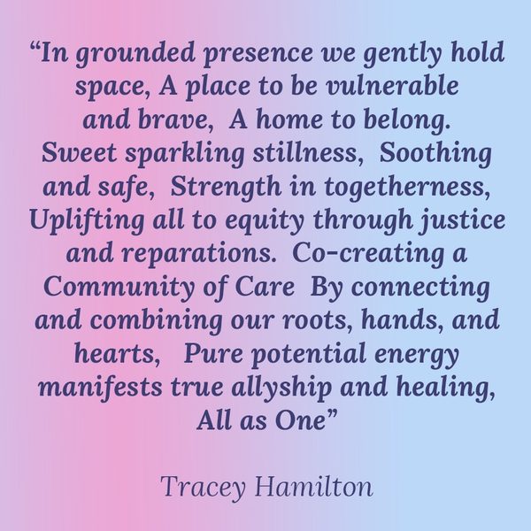 What the person who made Tracey wrote about it, in their own hand