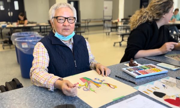Ursuline Heritage Alive, drawing the stories, Chatham, Ontario, 2023